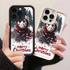 JT150 Рождественская история ужасов для iPhone 17 16 15 Pro Max Samsung S26 S25 Ultra A17 A16 A07 A56 Xiaomi 15T Redmi 15c Note 14 Мягкий чехол из ТПУ