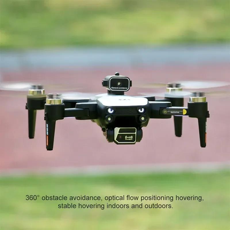 Новый S2S Mini Drone 8K Professional WIFI HD Aerial Photography ESC Dual Camera Brushless Obveloshchenie Prepasiones Quadcopter Gift Toys