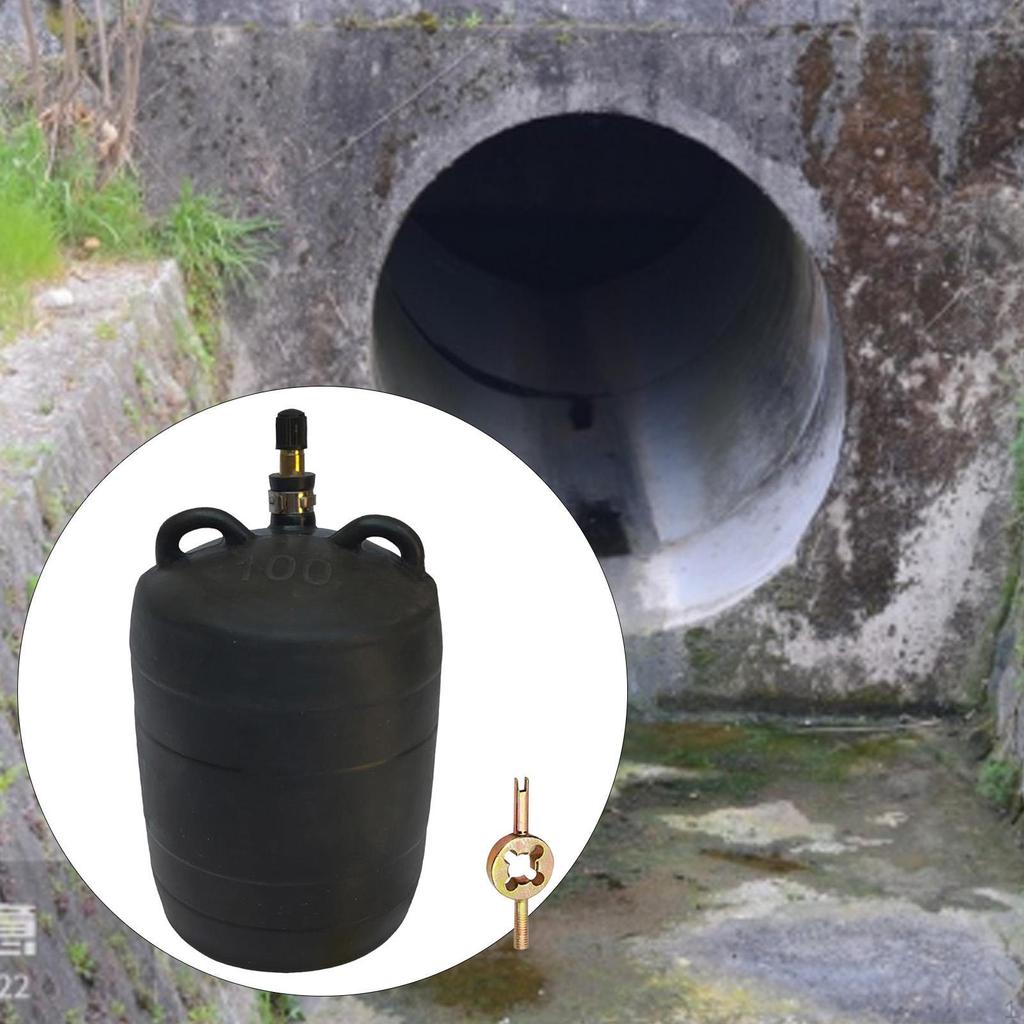 Надувная заглушка для труб, испытательный шар для сантехники, муниципальное обслуживание, резина, муниципальные трубы