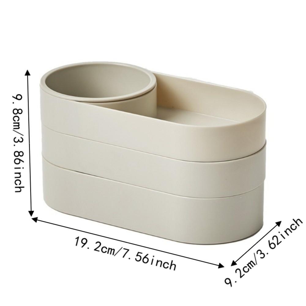 Minimalist Makeup Brush Storage Bucket Large Capacity Jewelry Storage Box Student Desktop