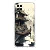 Чехол для телефона Samsung A13 A33 A35 A55 A73 A53 A23 A51 A71 A21S A12 A31 A41 A05s A03S A15 A25 A32 5G Обложка Японский пейзаж