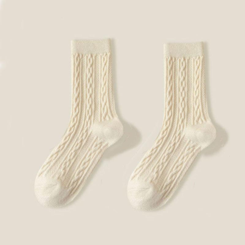 New Cool Women Fashion Vintag Cotton Long Thin Sock Female Spring Summer Autumn Lady Casual Girl Middle Tube Socks For Women