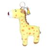 SK Japan Tabekko Animals Giraffe Acrylic Plush Toy Key Ring 16922