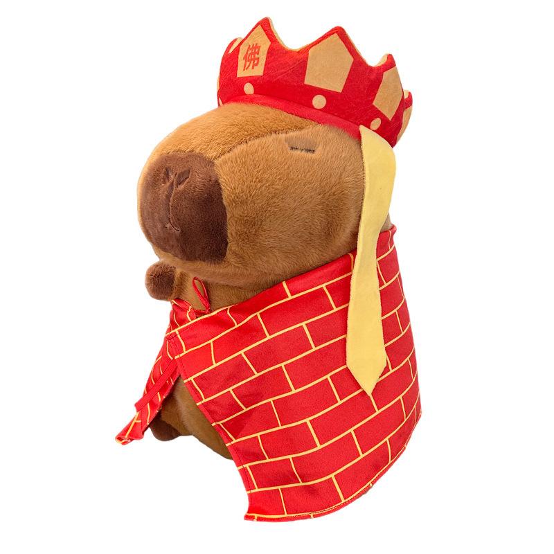 Кукла Tang Monk Capibala, плюшевая игрушка, кукла Capybara, детская тряпичная кукла, подарок Будды, норка, новый стиль