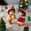 1 пара милых мини-влюбленных пар миниатюрный пейзаж Diy орнамент Рождественский подарок
