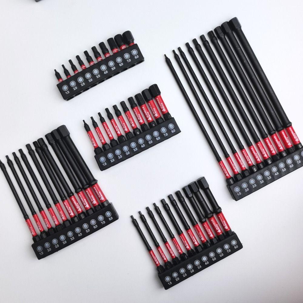 S2 Steel Impact Screwdriver Bits Batch Head Electric Drill Bit Driver For Electric Drill