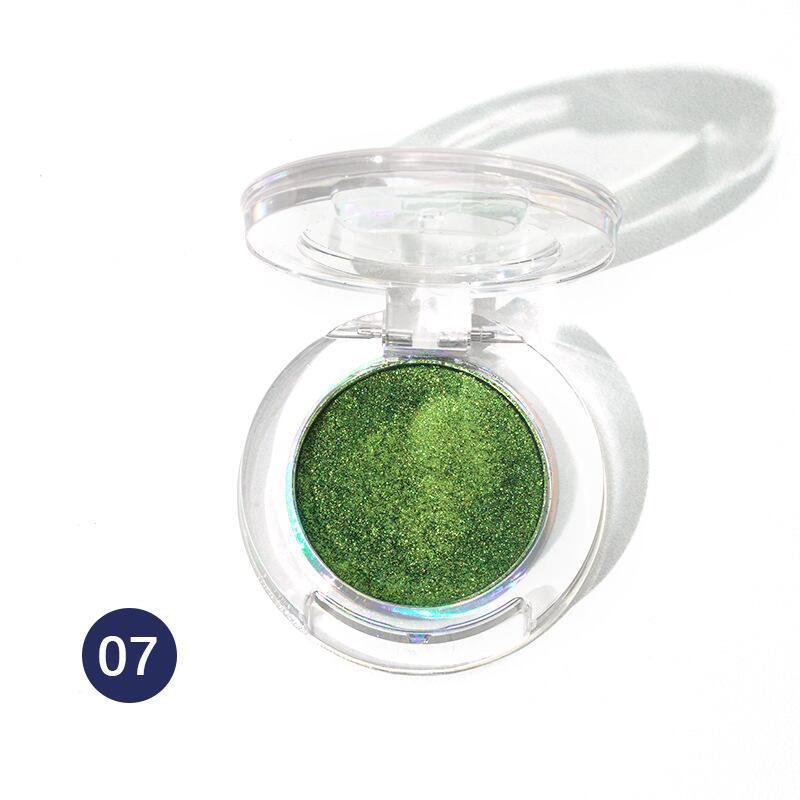 Космический ковбойский космический хайлайтер для глаз, блестящая монохромная палитра теней для век, мерцающая атласная палитра теней для макияжа, набор теней для век