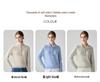 Versatile Slimming Women's Cashmere Button-Up Sweater - Soft, Skin-Friendly Loose Knit Top.