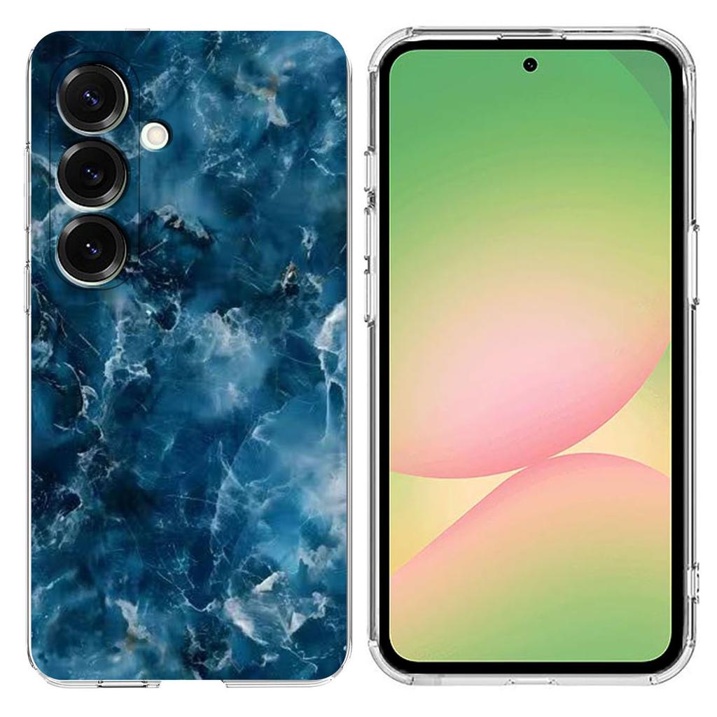 For Samsung Galaxy A56 5G Case Marble Pattern Printing Soft TPU Phone Cover