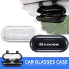 Car Sun Visor Glasses Storage Box Holder Organizer Car Styling for Caliber SXT DART Journey Challenger RAM Charger Avengr Accessories