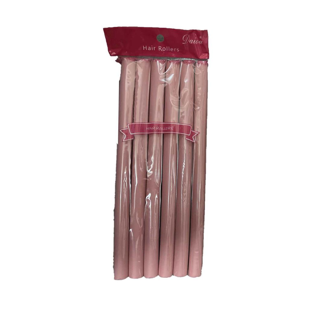 6 шт./лот, щипцы для завивки волос без нагрева, мягкие губчатые бигуди, роликовые пенопластовые гибкие кудри, инструмент для самостоятельной укладки волос, парикмахерские инструменты без нагрева, гибкие стержни