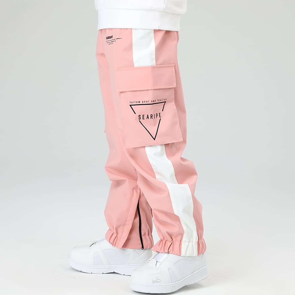 HOTIAN Сноубордические штаны для мужчин и женщин, 6 размеров, водостойкие, устойчивые к истиранию, разных цветов, (XS-XL), 10 000 мм, Водонепроницаемый, Устойчивый, Теплый, XYP-K2107