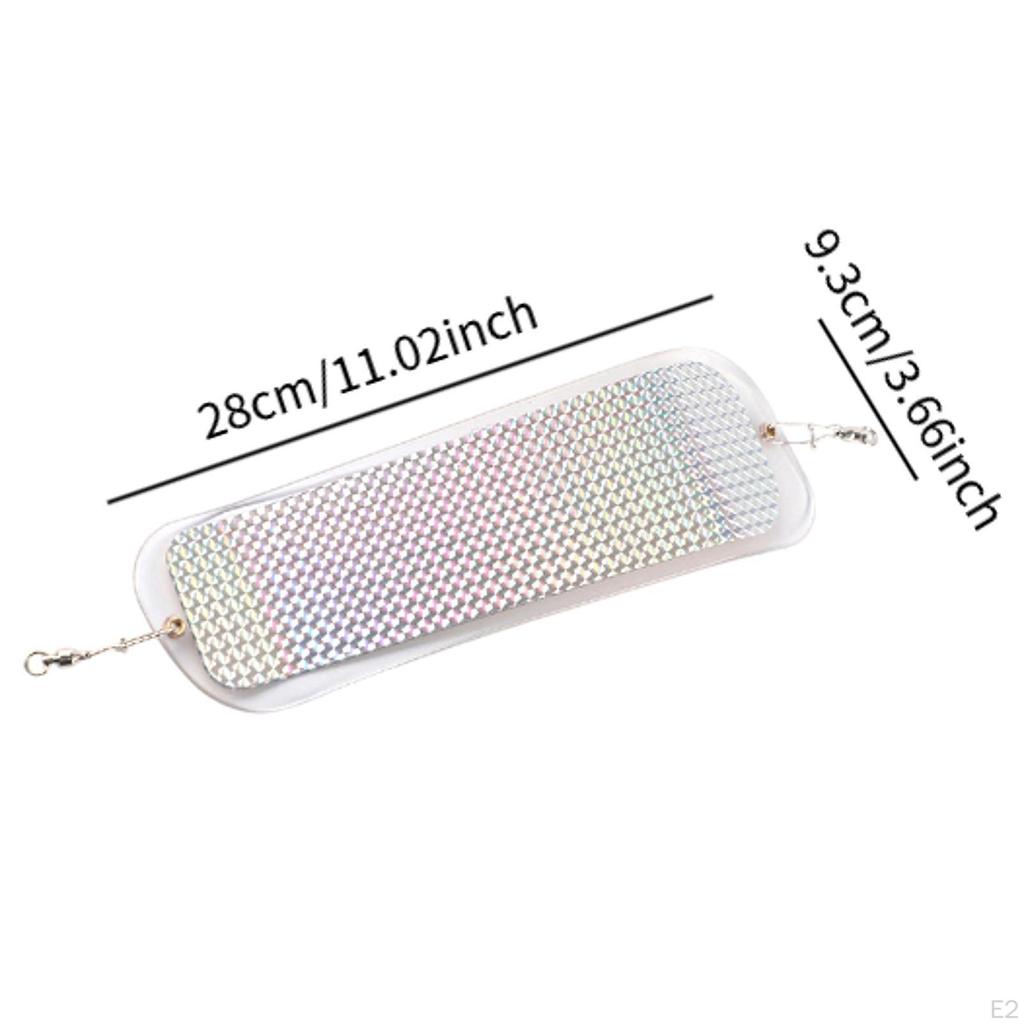 Компактная приманка-флешер для ловли лосося