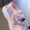 Новые Камуфляжные Детские Спортивные Сандалии Защита Пальцев Ног Обувь для Прогулок по Ручьям для Мальчиков Стильный Внешний Вид Подростковая Девочка Пляжная Обувь I05125
