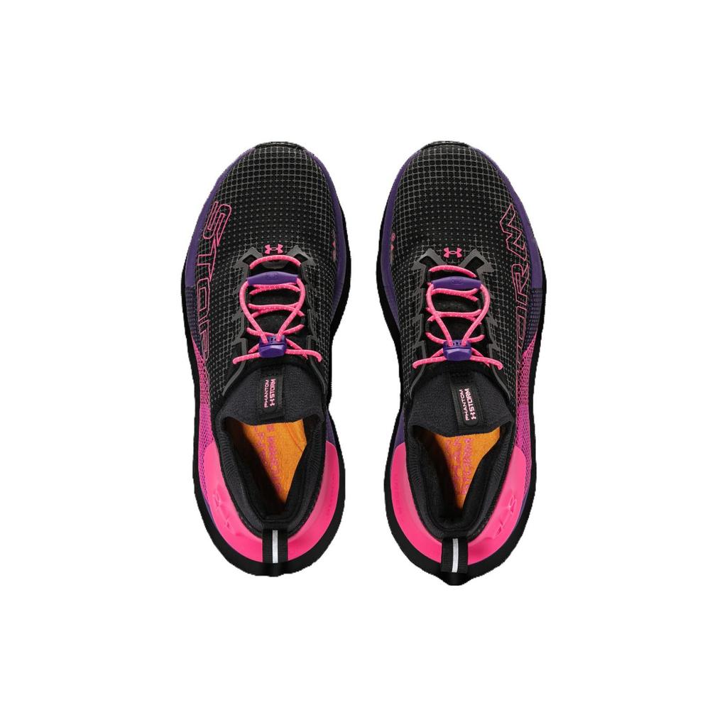 Under Armour HOVR Phantom 3 SE Storm - Кроссовки унисекс Black Pink Punk Metro-Purple 3026610-002