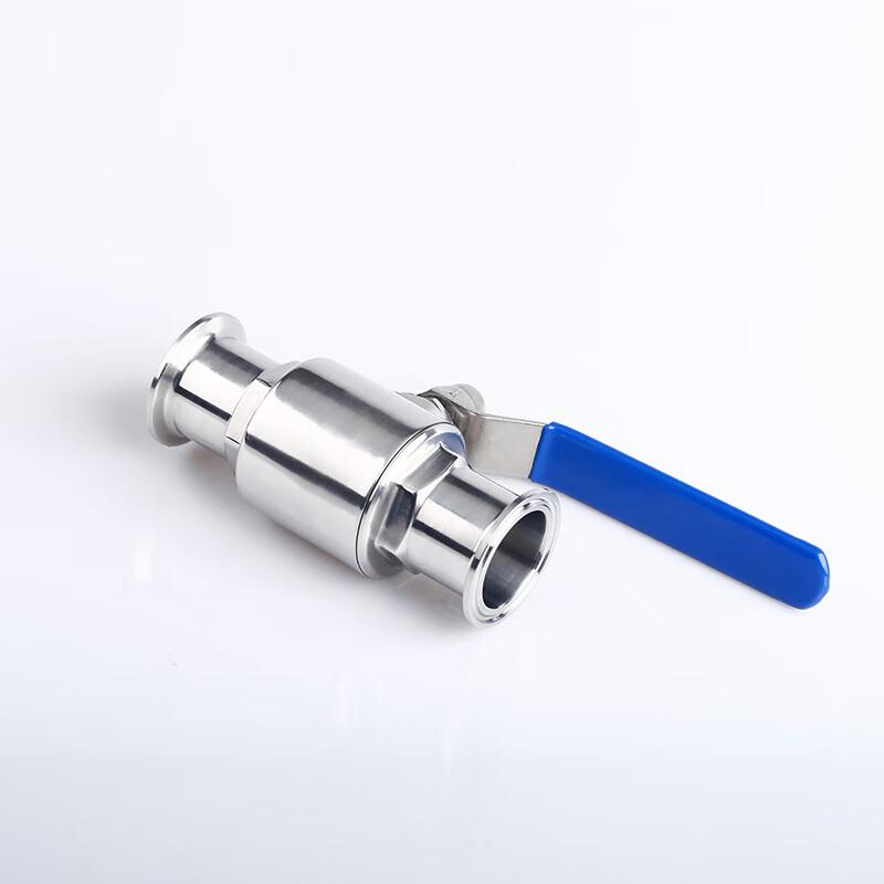 Food Grade 304 Stainless Steel Quick-Connect Ball Valve