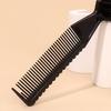 Dual-Use Hair Brush Comb Portable Gentle Cleaning Compact Comfortable Fluffy Beard Comb for Broken Hair