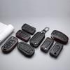 Чехол для ключа из натуральной кожи для Peugeot 308, 508, 408, 3008, 4008, 208 и Citroen Sega