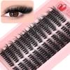 Soft & Natural Segmented False Eyelashes - C Curl, Subtle European/American Style. Choose Your Look for a Big Eye Effect.