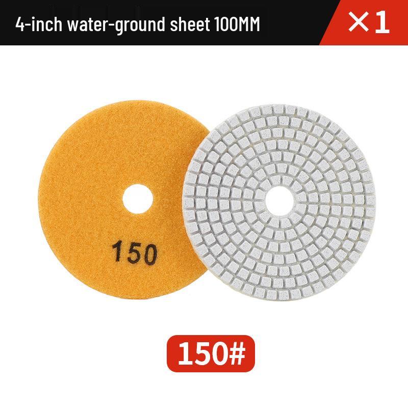 3/4 inch Wet Stone Polishing Pad for Marble, Granite, Quartz - Angle Grinder Compatible (100mm)