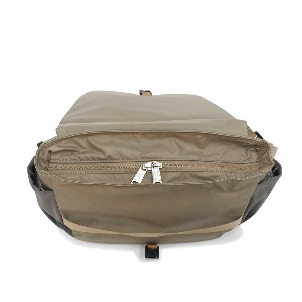 Sea FLOW MINI SHOULD BAG COYOTE Легкий водонепроницаемый материал, сделано в Японии, оригинальный материал, сумка через плечо, мини-мессенджер для мужчин и женщин [CIE] LI-TEX