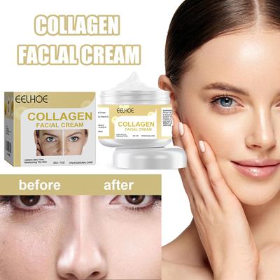 Крем для лица Collagen Fading Fine Line Cream Осветляющий, нежный, увлажняющий, смягчающий и увлажняющий крем для кожи лица