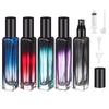 Segbeauty 15ml Atomizer, Pack of 5, Slim Glass Push-Button Refillable Bottles, Leak-Proof Mini Spray Bottles, Portable, Stylish, Compact, Travel