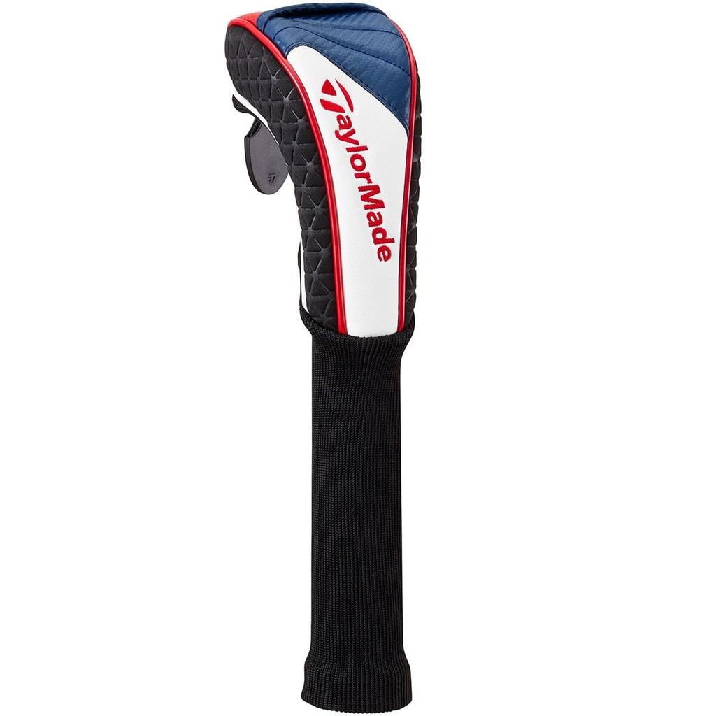 TaylorMade Austec Utility Headcover, White/Navy/Red, Men's TJ130, 2023SS