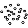 50PCS Nitrile Rubber Washer Gasket Set Black Rubber O Ring Set  Air or Gas Connections