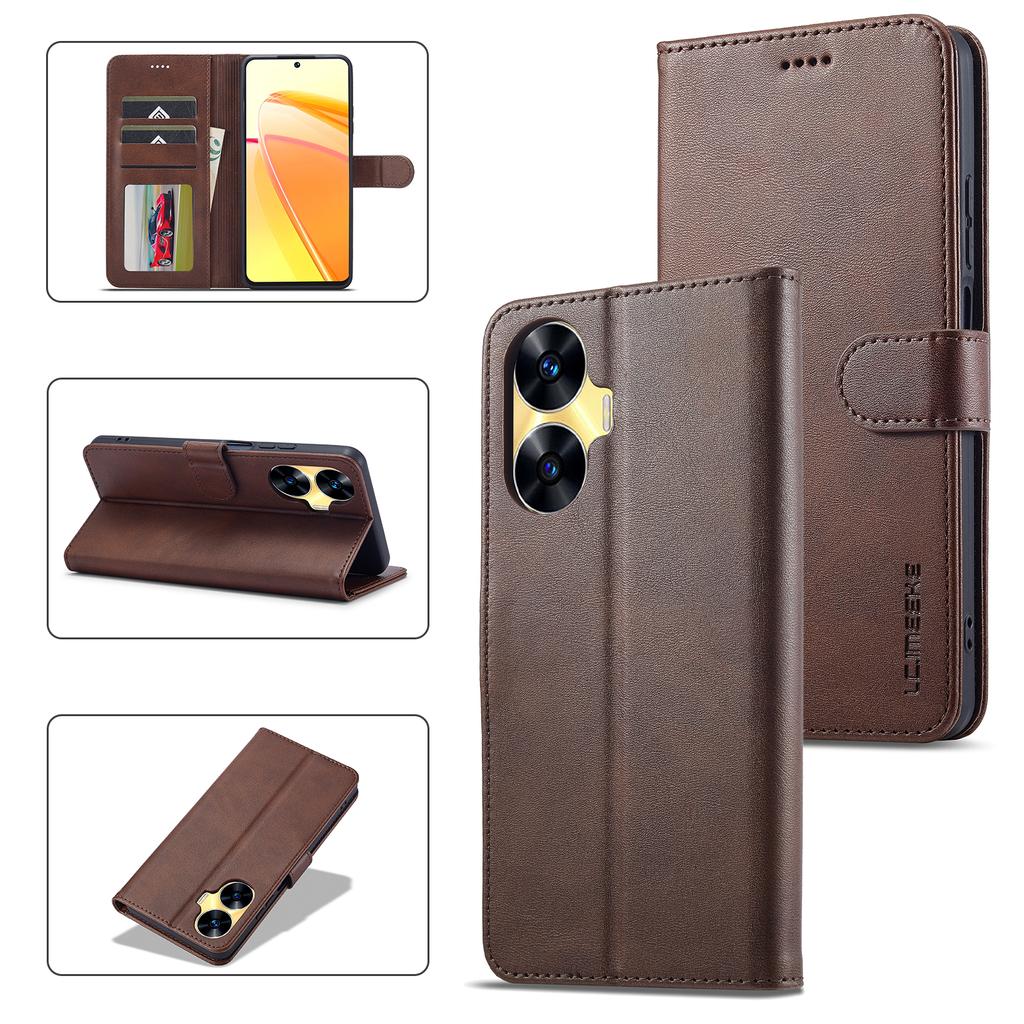 Ultrathin Design Retro Luxury PU Leather Flip Stand Wallet Phone Bag Case for Oppo A9 (2020),A5 (2020),A54 5G,A17,Realme C3,A96,A78 4G,Realme C33...