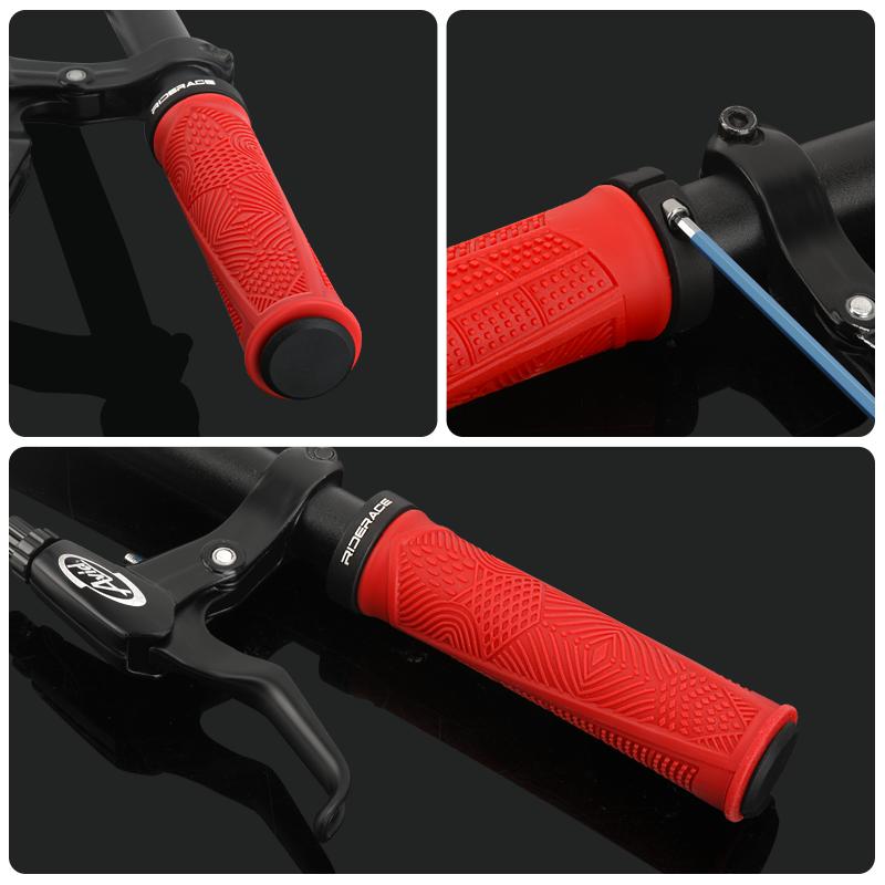 Ручки для руля велосипеда Противоскользящие амортизирующие чехлы для руля горного велосипеда Эргономичные удобные резиновые Аксессуары для велоспорта