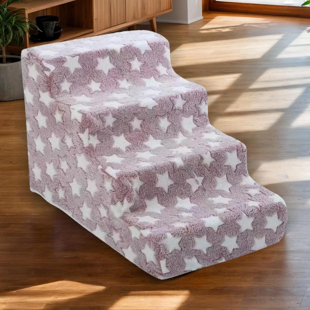 Лестница для питомца Кошачьи ступеньки Для автомобиля Съемная Домашняя Рампа для котят Для щенков Кошек Гостиная Спальня Кабинет Подоконник Диван Кровать