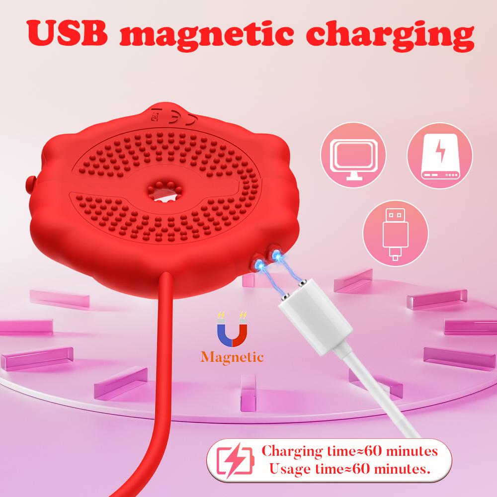 Секс-игрушки для женщин Зажимы для сосков Вибратор Стимулятор сосков Вибратор Управление через приложение Пульт дистанционного управления Массаж груди Женские товары для взрослых