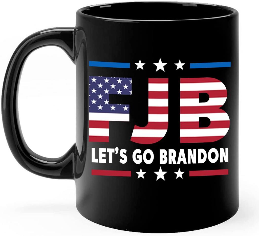 Пошли Брэндон Керамическая Кофейная Кружка Чашка для Чая Горячая Распродажа Американский Fjb Новая Модель