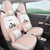 Мини чехол на сиденье автомобиля с пандой, полный обхват, милая кожа для всех сезонов