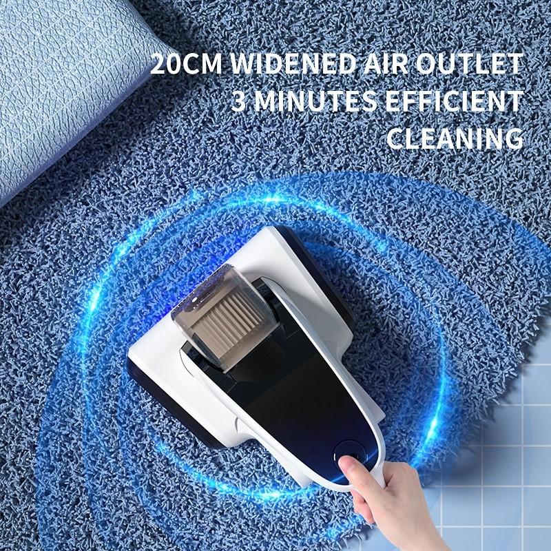 Пылесос с мощным всасыванием 10000 Па, USB-перезаряжаемый, умный пылесос, средство для удаления клещей, беспроводное устройство для удаления пылевых клещей