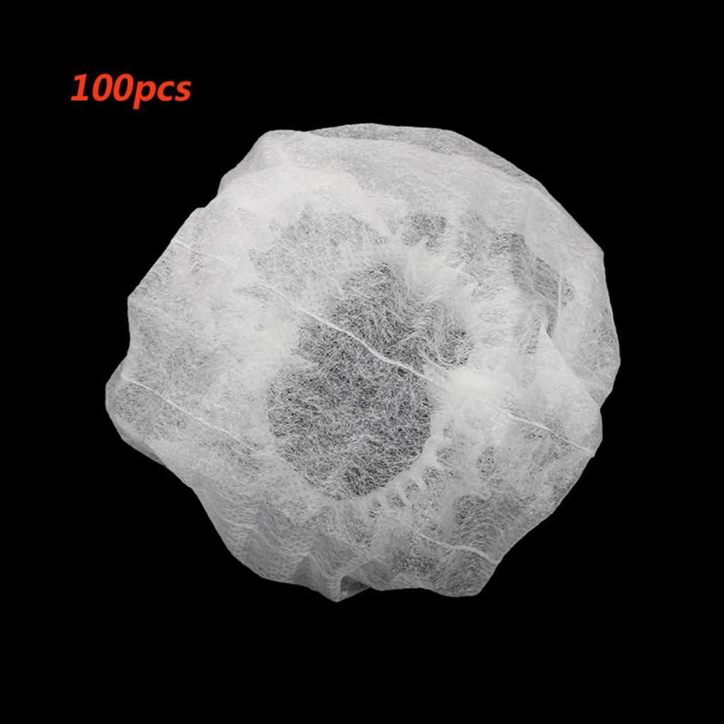 100Pcs Disposable Home Vacuum Cleaner Filter Protective Cover Durable Mesh Net Dust Collection Non-Woven Filter Cover Accessories