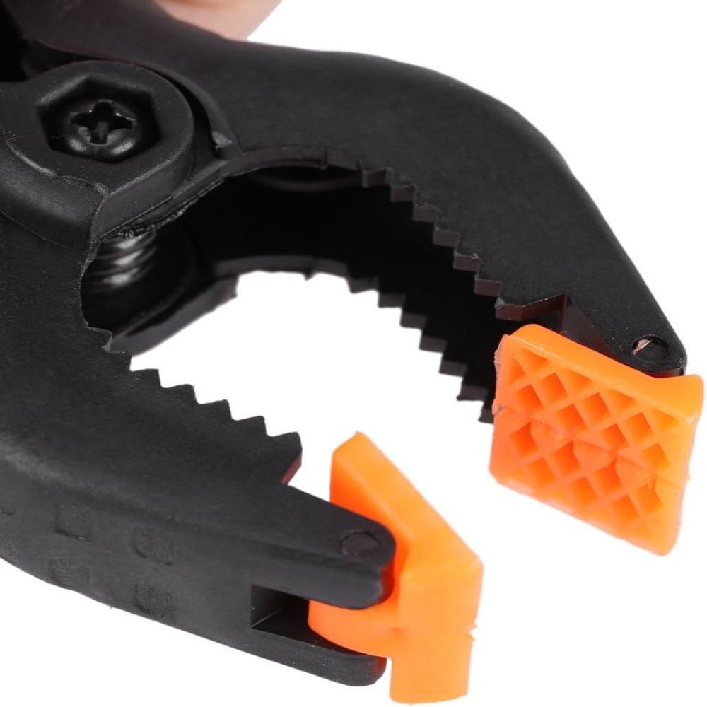 12pcs Black Nylon Spring Clamps 3.5 Inch Woodworking Clamps Versatile Spring Clamps Woodworking