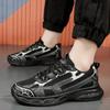 Мужские и женские кроссовки больших размеров, женская повседневная обувь, модные кроссовки на массивном каблуке, женская спортивная обувь на толстой подошве, обувь большого размера