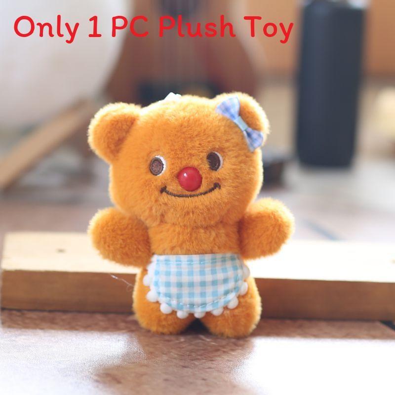 Butterfly Bear Plush Toy Cartoon Doll Keychain Backpack Pendant Gift Holiday
