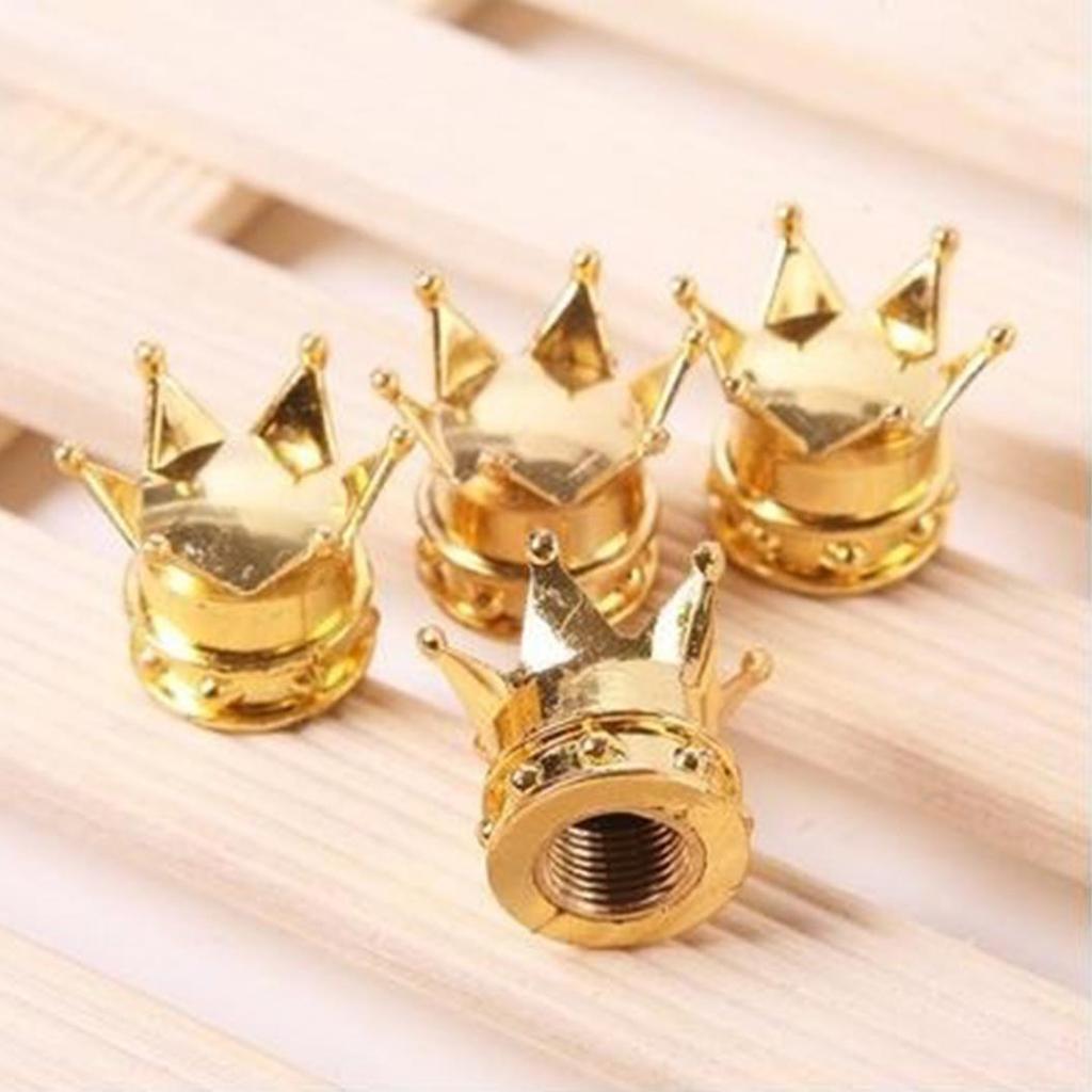 4 шт. Корона универсальные автомобильные грузовые шины колеса воздушного клапана штока противопыльные колпачки