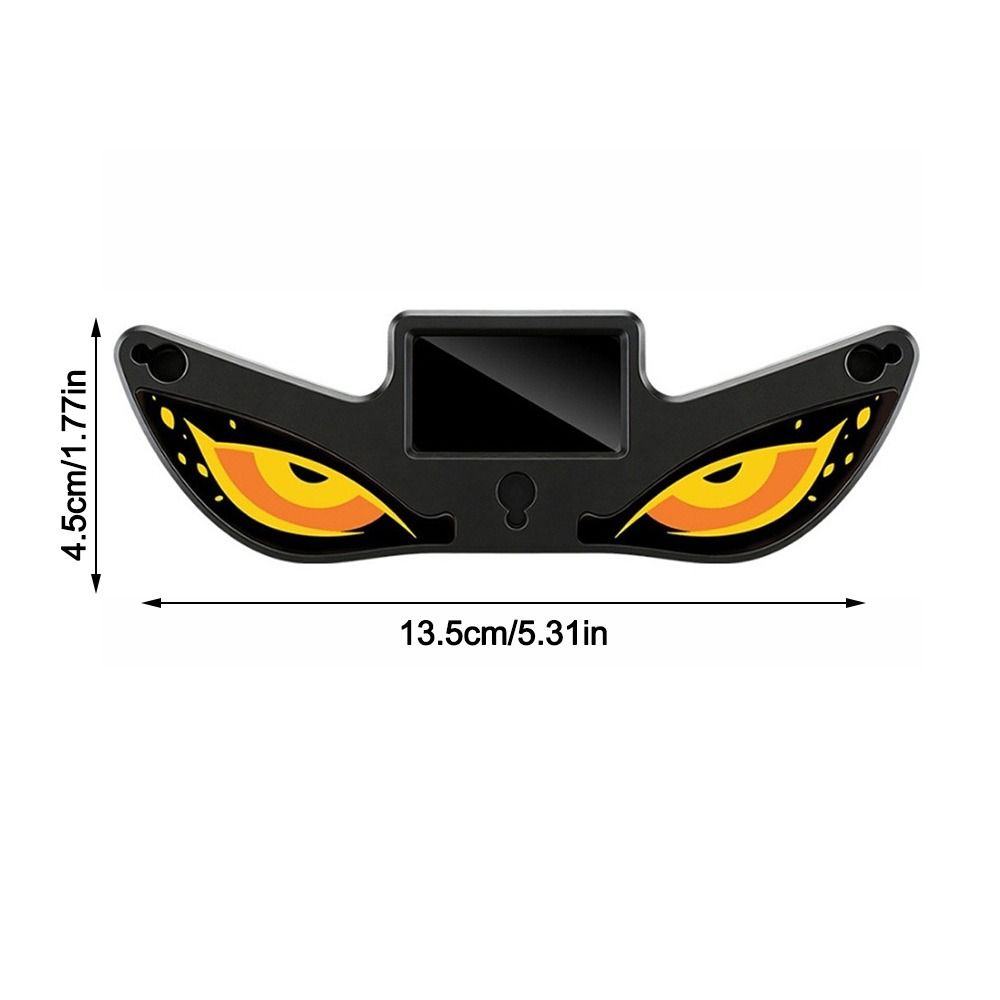 Suction Cup Solar LED Car Light Wireless Car Atmosphere Light New Devil Eyes Car Light