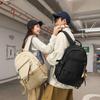 Stylish Couple's Backpack: Versatile, Large-Capacity, Lightweight Schoolbag for Students and Travelers