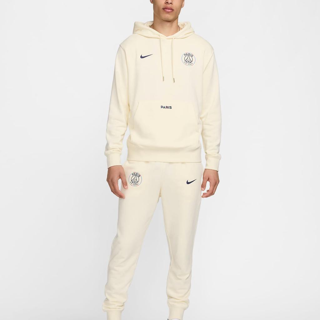 Nike Толстовка с вышитым логотипом Paris Saint-Germain, мужские толстовки с капюшоном, кокос FZ8547-113