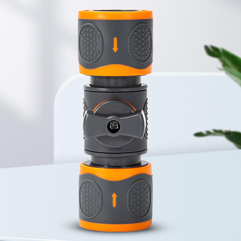 Герметичный пластиковый шланг с двойным быстросъемным соединением Пластиковый фитинг для труб для эффективного полива и очистки