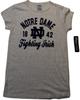 Pro Edge Juniors Fighting Irish Notre Dame 1842 Белая пятнистая рубашка S-XL Новая