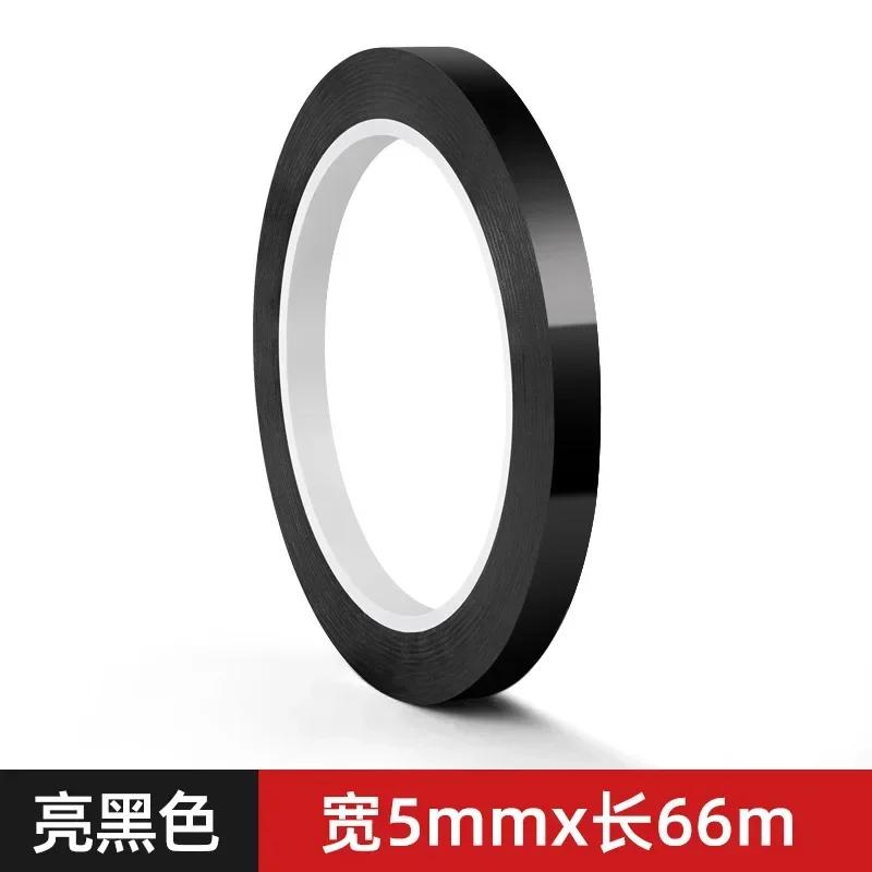 Stickers Bright Black Auto Window Edge Protector Trim Car Body Door Anti-scratch Protection Strip Chrome Styling Decorative