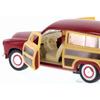 Kinsmart Set of 4 1949 Ford Woody Wagons and (Front Rear)