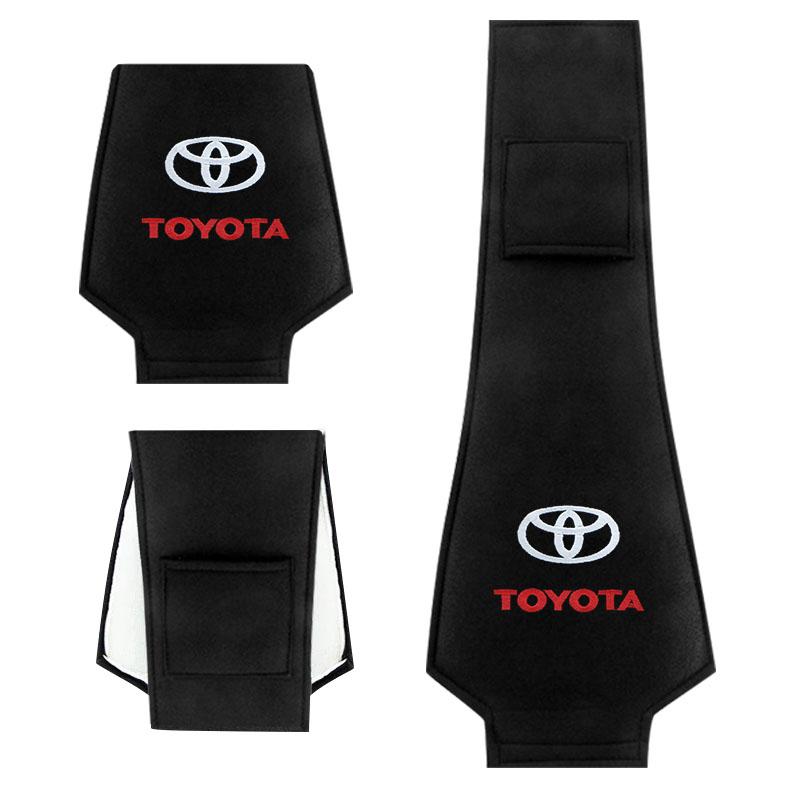 Car Seat Back Headrest Pillow Storage Bag Dustproof Cover For Toyota Avalon Mirai Avensis Prado Hilux VVT-I 4WD Corolla Sw4 TRD