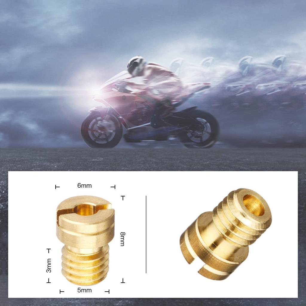 Главный жиклер Jetsetmoto Главный жиклер Set Keihin Round [6 x 8] Keihin Round/Large #90,